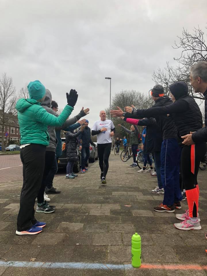 PR-regen tijdens zwemloop IZGS
